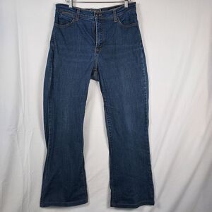 NYDJ Not Your Daughters Jeans 70040 Bootcut Denim Size 10 Made in USA